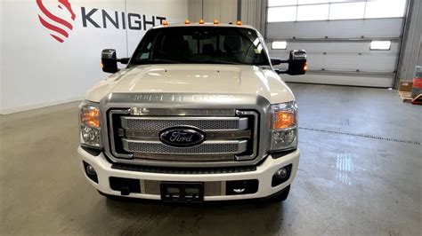 A Ford Super Duty F Platinum Drw Youtube