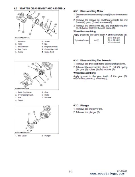 Kubota V2203-DI Diesel Engine Workshop Manual PDF