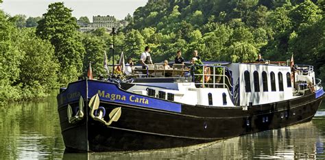 MAGNA CARTA Thames River England Canal Barge Cruises