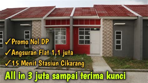 Rumah Murah Pondok Pesona Regency Promo Tanpa Dp Cukup Booking Juta