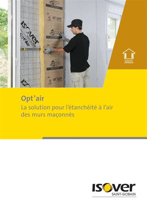 PDF Op tair isover fr 2 Ce quil faut savoir sur létanchéité à