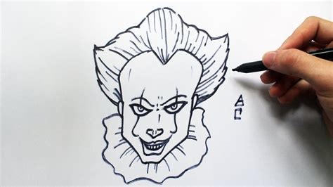 Como Desenhar O Pennywise It A Coisa How To Draw Pennywise 45762 Hot