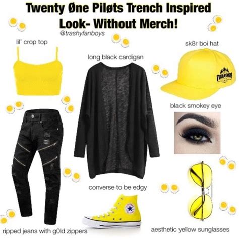 What The Clique Is Wearing This Year Trench Outfit Twenty One Pilots