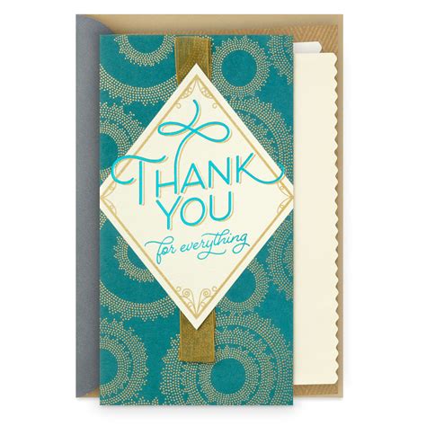 You're Appreciated More Than You Know Thank-You Card - Greeting Cards ...