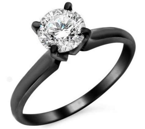 Cheap Black Gold Engagement Rings | Black gold engagement rings, Black ...