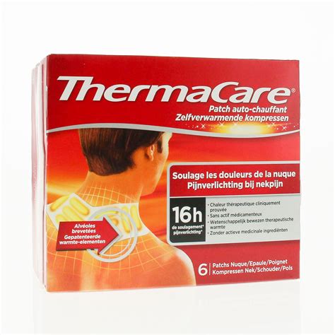 Thermacare Patch Auto Chauffant Nuque Paule Poignet X Patch