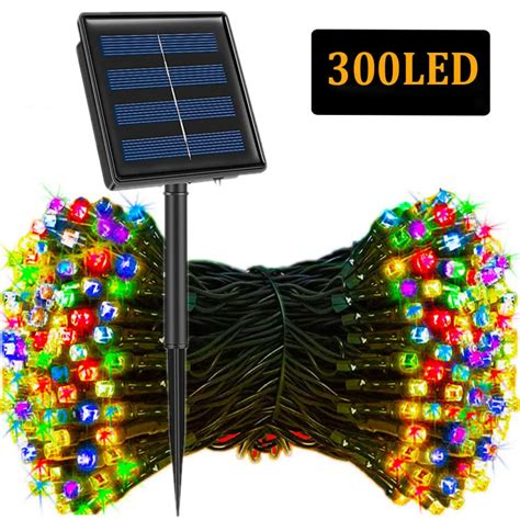 Guirlande Lumineuse Solaire Led Modes M Imperm Able Luminaire D