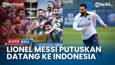 Berita Timnas Lionel Messi Sudah Buat Keputusan Dikabarkan Datang