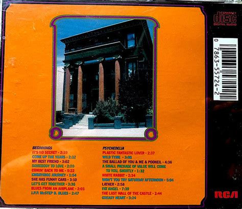 Buy Jefferson Airplane 2400 Fulton Street The Cd Collection 2xcd