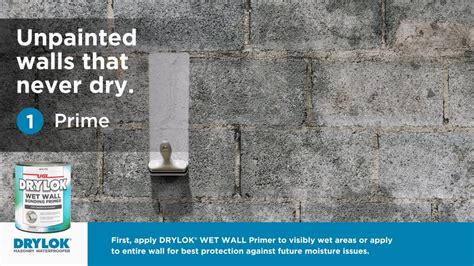 NEW DRYLOK Wet Wall Bonding Primer YouTube