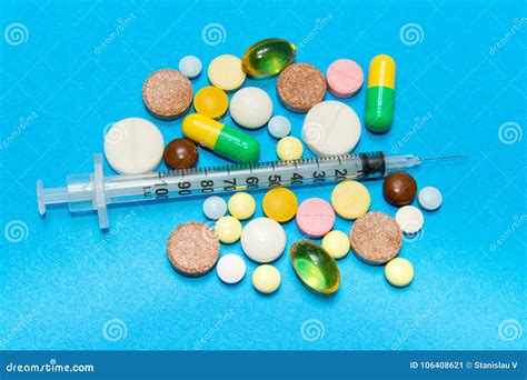 Opioid Epidemic Opioid Pills Stock Image Image Of Blue Capsule