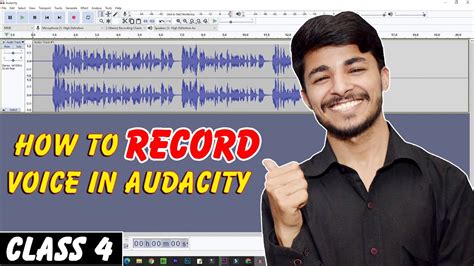 How To Record Voice In Audacity Audacity To Record Voice Audacity Tutorial For Beginners