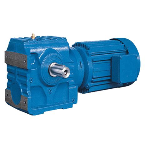 Transmission S Series Helical Worm Gearbox With Motor Gear Motor And