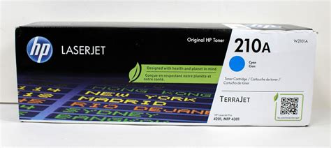 HP 210A Original Laser Toner Cartridge Cyan Pack W2101A NEW SEALED EBay