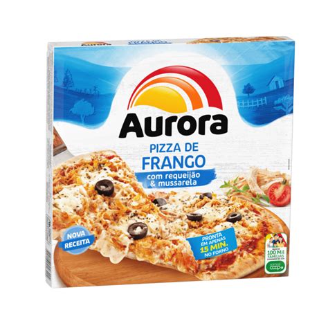 Pizza De Frango Requeij O E Mussarela Aurora G Aurora A Gente