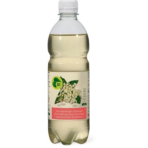 Migros Bio Kohlens Urehaltiges Tafelwasser Holunderbl Ten Migros