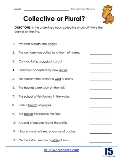 Free Collective Nouns Worksheet Download Free Collective Nouns Worksheet Png Images Free