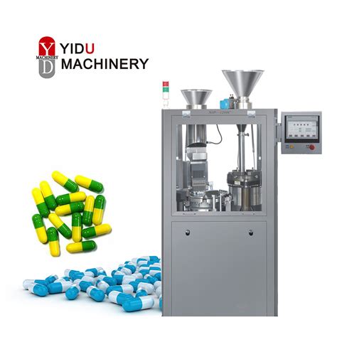 Automatic Hard Gelatin Pharmaceutical Pill Encapsulation Machinery Njp