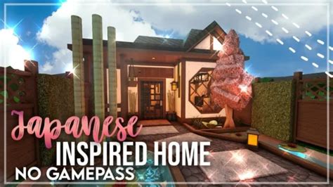 Roblox Bloxburg Japanese Inspired Home Build Read Description Before