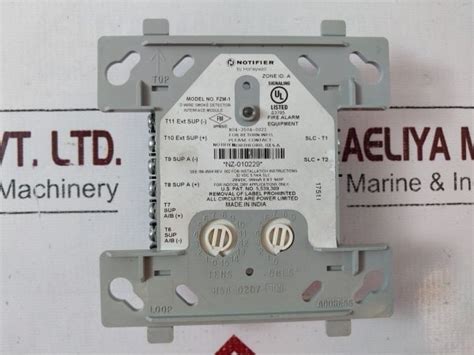 Notifier Honeywell Fzm 1 Zone Monitor Module Aeliya Marine