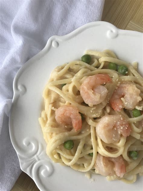 Shrimp Parmesan Alfredo