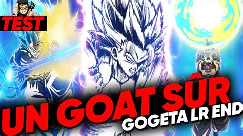 Un Goat Qui Prot Ge La Team Test Gogeta Lr End Dokkan Battle Gbl