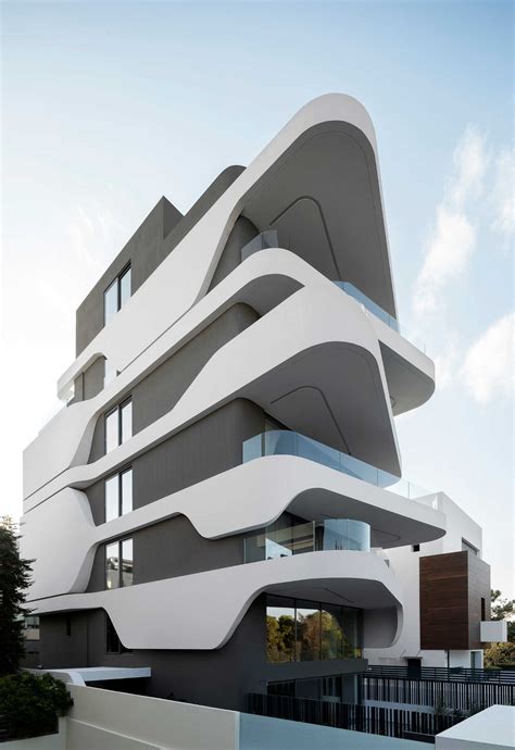 Modern Apartment Building Facade