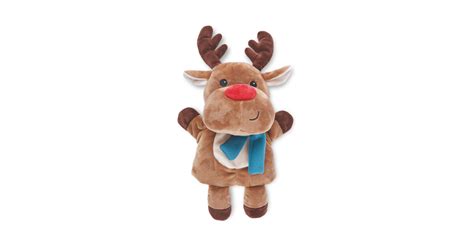 Little Town Reindeer Hand Puppet Aldi Uk