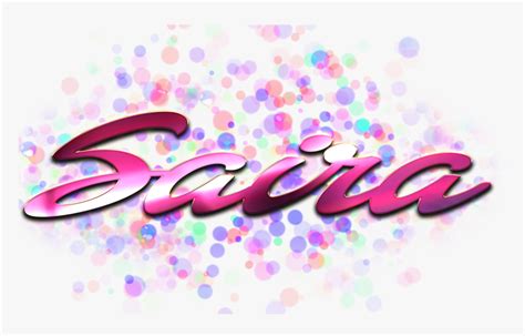 Saira Name Logo Bokeh Png Lavanya Name Transparent Png Kindpng