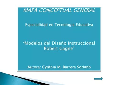 Ppt Mapa Conceptual General Especialidad En Tecnolog A Educativa