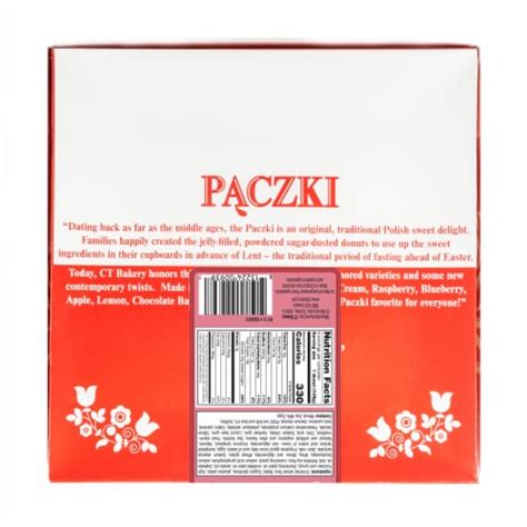 CT Bakery Raspberry Paczki Donuts, 14.81 oz - Kroger