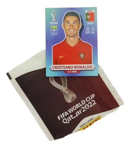 Cristiano Ronaldo Cr7 Figurinha Copa Do Mundo Qatar 2022 R 52 Em