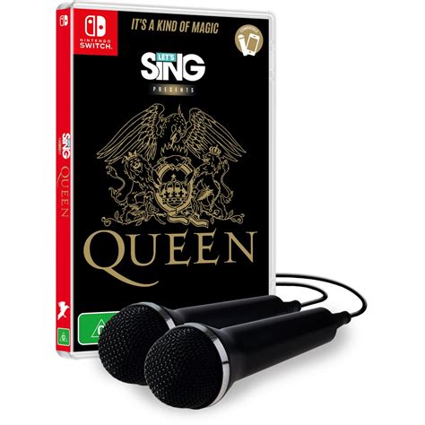 Let S Sing Presents Queen 2 Microphones BIG W