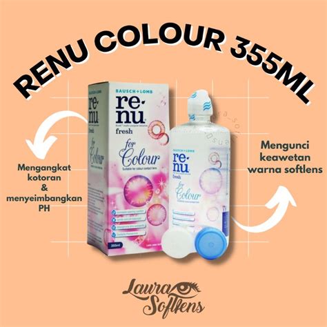 Jual Cairan Air Mps Renu Fresh For Colour Ml Softlens By Bausch