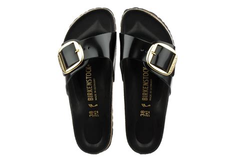 Birkenstock Papucs Madrid Big Buckle 1022650 BLK Office Shoes