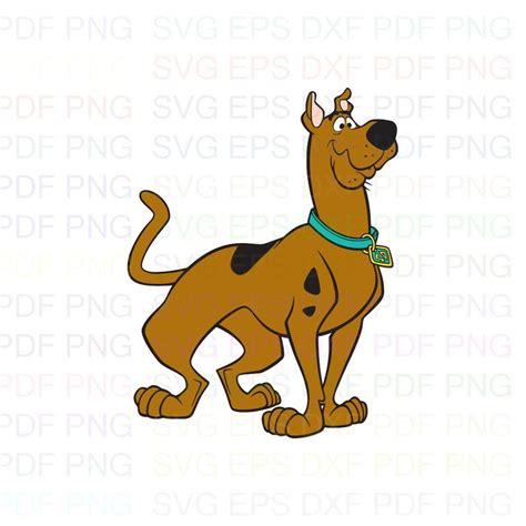 Scooby Doo Svg Dxf Eps Pdf Png Cricut Cutting File Etsy