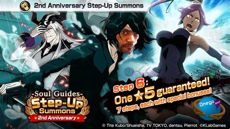 Bleach Brave Souls Step Up Parte 2 SUMMONS 1150 OBRS Vem Ni MIN