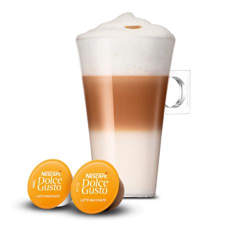 Nescafe Dolce Gusto Latte Macchiato 16 Capsules 8 Cups The Coffee Hub