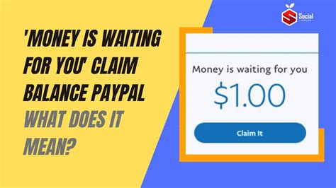 Money Is Waiting For You Claim Balance PayPal What It Means