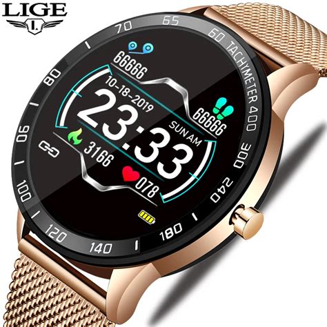 Lige Reloj Inteligente Para Mujer Accesorio De Pulsera Deportivo