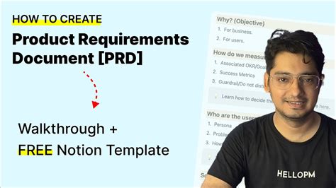 How To Write A Product Requirements Document Create PRD Free Notion