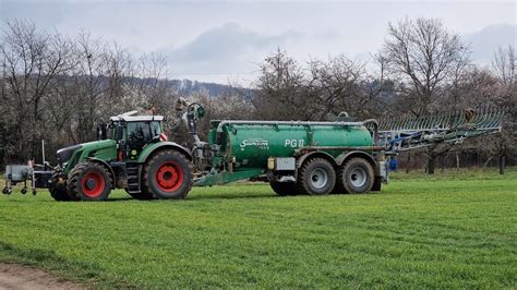 4K Gülle fahren 2023 Fendt 936 Vario Samson PG 2 Güllewagen mit 2