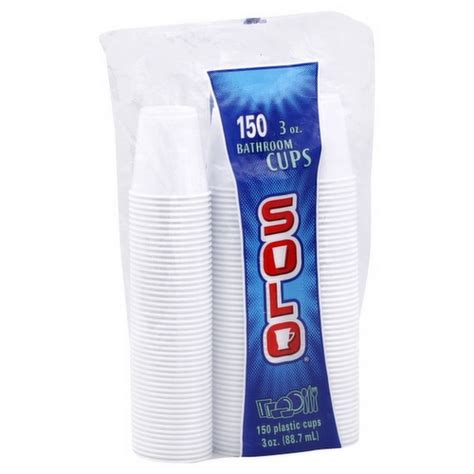 Solo Bathroom Plastic Cups 3 Oz Lunds And Byerlys