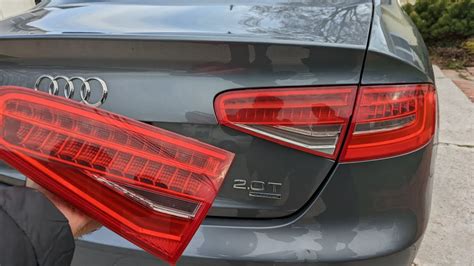 Tutorial Replace Audi A4 B8 5 Inner Taillight At Home Youtube