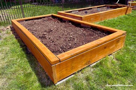 How To Reseal Wood On Raised Vegetable Garden Beds Everyday Old House