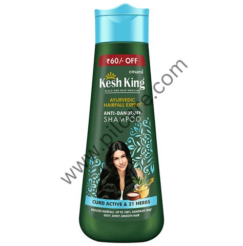 kesh king ayurvedic hairfall expert shampoo anti dandruff  chimanlal