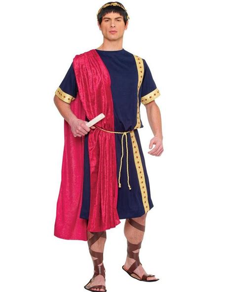 Roman Senator Mens Costume | Roman costume, Roman fashion, Greek costume