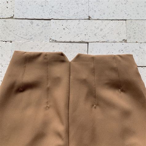 CALÇA ALFAIATARIA PENCES LUXO NUDE 2 0 Dondoca Moda Feminina