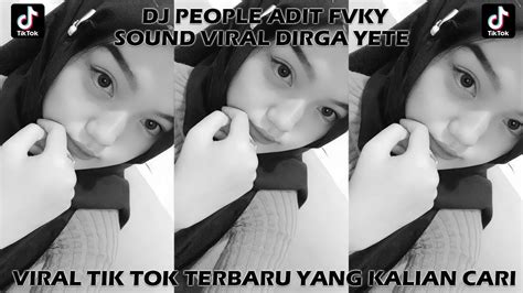 Dj People Slow Sound Viral Tik Tok Yang Kalian Cari Slowed Reverb