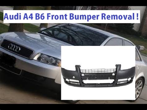 Audi A B Rear Bumper Removal